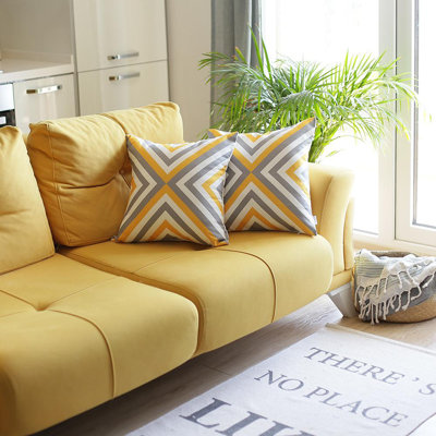 Mike and Co. Flashback Square Pillow Cover -  Apolena, SET-712-5727-1