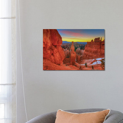 Dawn Over Thor's Hammer 1 Piece Wall Art on Canvas