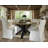 Teak Round Solid Wood Top Dining Table-1422185798