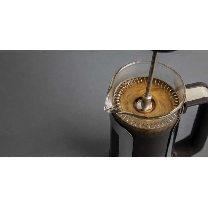 Roma 0.35L Cafetiere, Silver