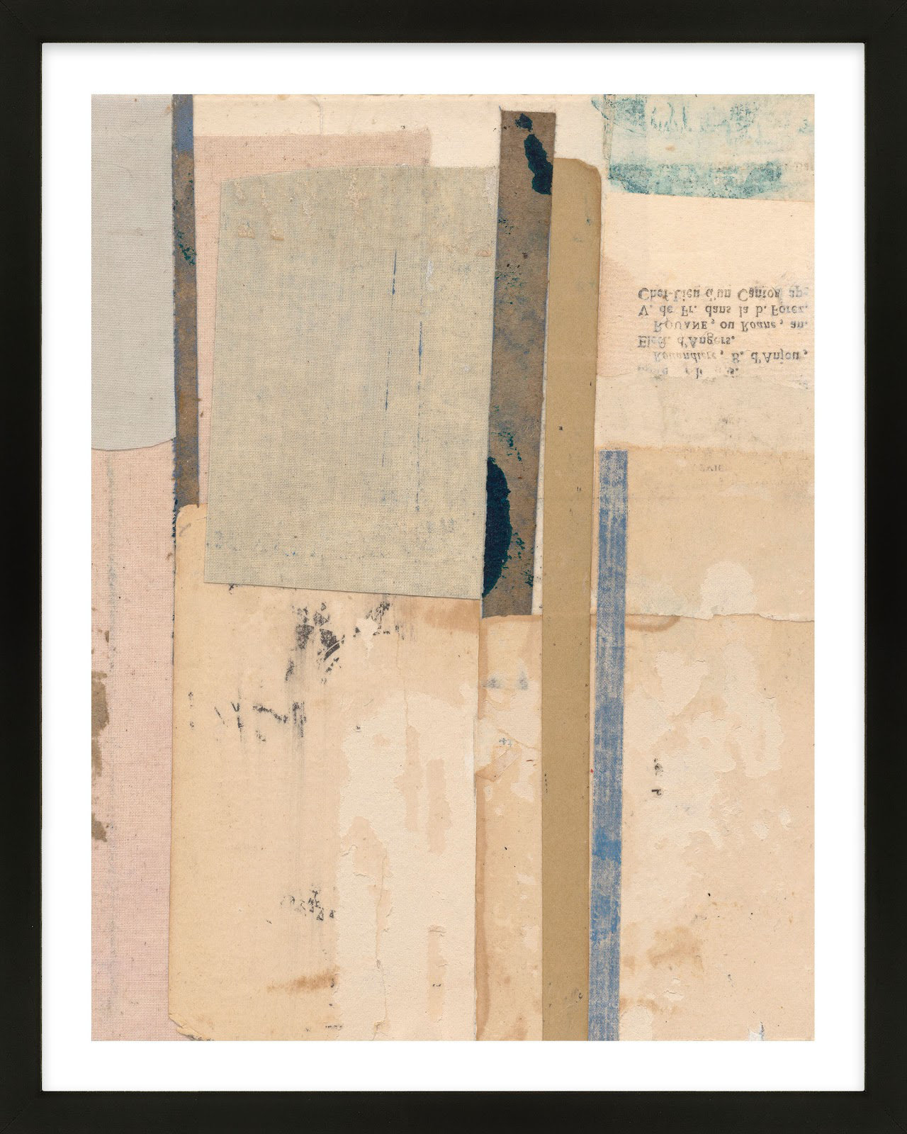 Go Softly by Sarah Short, Black, 38" H x 30" W x 1.25" D