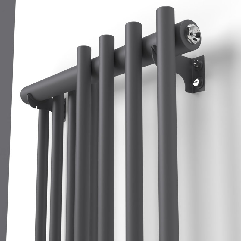 Oval Panel Radiators, Grey