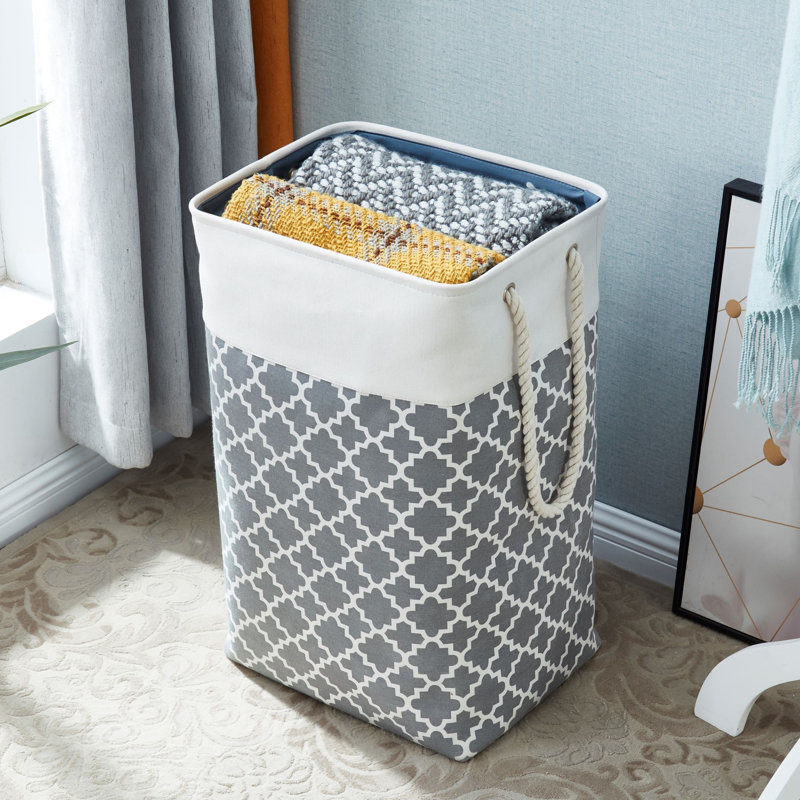 Ensemble de 2 bacs robustes en tissu