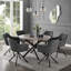 Gundolf Round Metal Base Dining Table-749998827