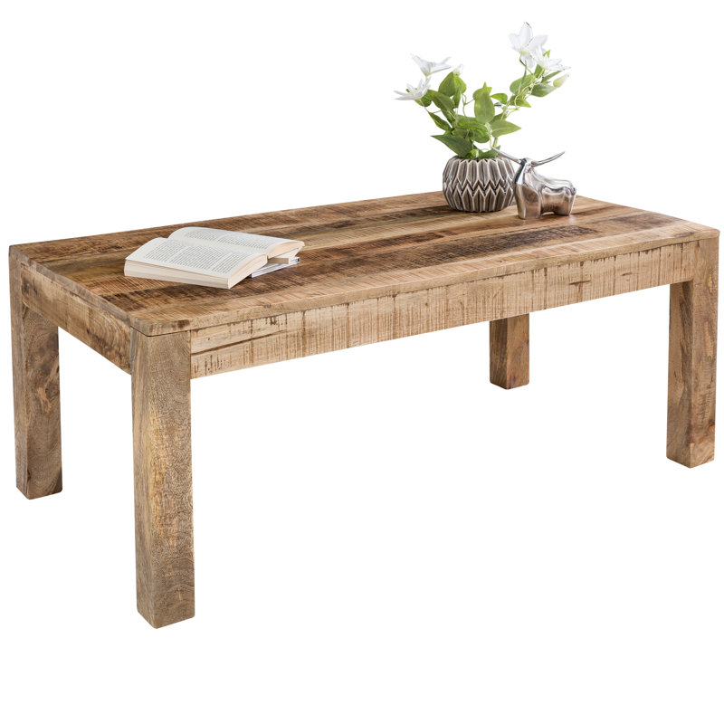 Guttenberg Solid Wood Four Leg Coffee Table