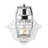  Tecumseh Iron/Glass schoolhouse LED Vanity Light-865946482