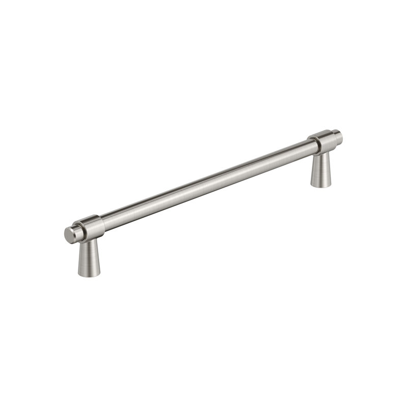 Poignée barre Destine, Nickel satiné, 7 9/16"