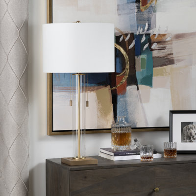 Calena Glass Table Lamp
