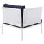 Fauteuil de patio extérieur en aluminium Harmony Sunbrella par Modway-606082917