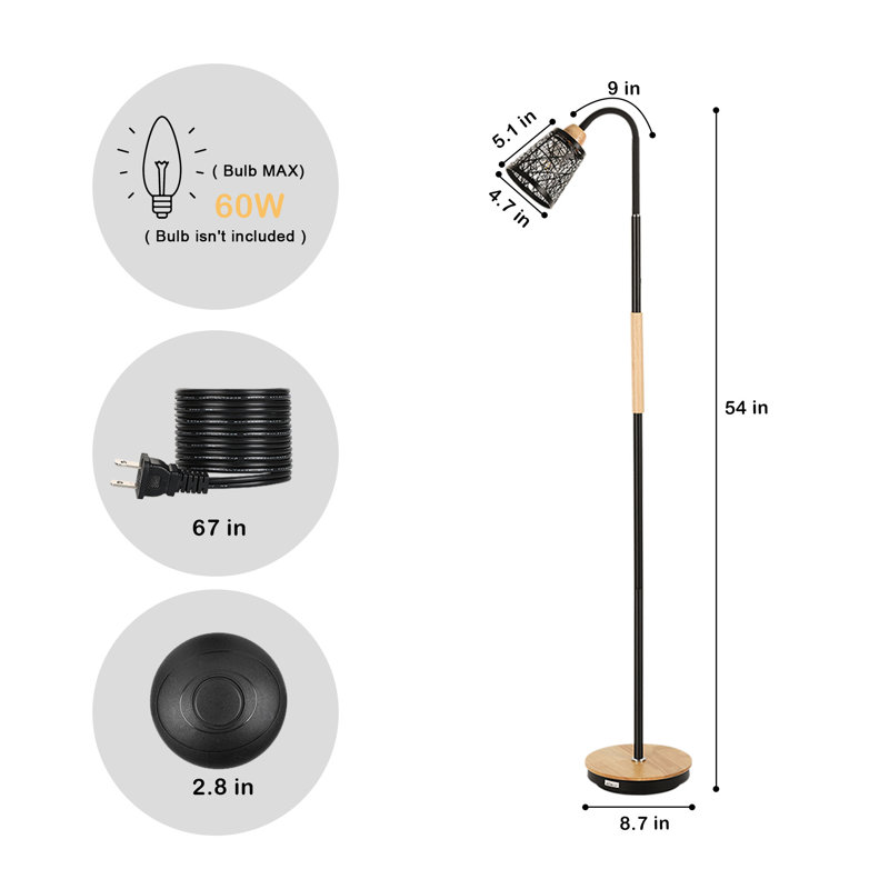 Lampe sur pied 54 po
