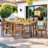 Ricardo 6 - Person Patio Dining Set Rectangular Table-1086924821