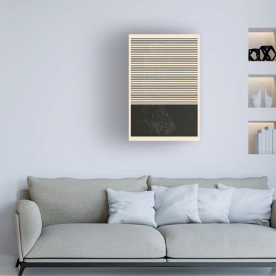 Bolog Jay Stanley Black And White Minimal Series 2 On Canvas Print
