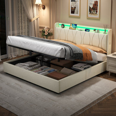 Solid Wood Bed