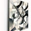 Abstract Neutral XIII - Modern Geometric Wall Clock-287899608