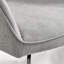 Eubanks Luxury Fabric Upholstered Dining Chair with Chrome Metal Legs - Modern Home-1430270369-1430270383