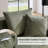 Makassar 89.37'' Square Armrest Couch Sofa-227063913