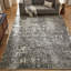 Nomad Haven Wool Hand Knotted Area Rug in Charcoal Mist-1192021145