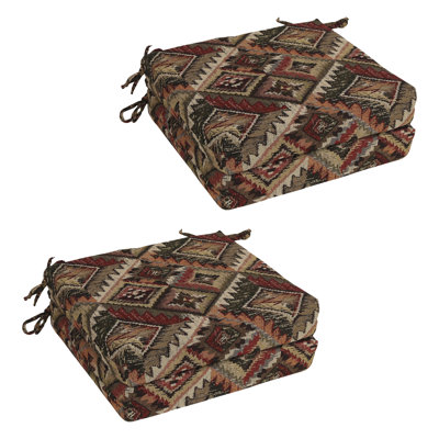 Coussins de chaise tapissier 20 po x 19 po (ensemble de 4)