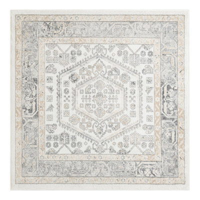 Edson Oriental Ivory Area Rug