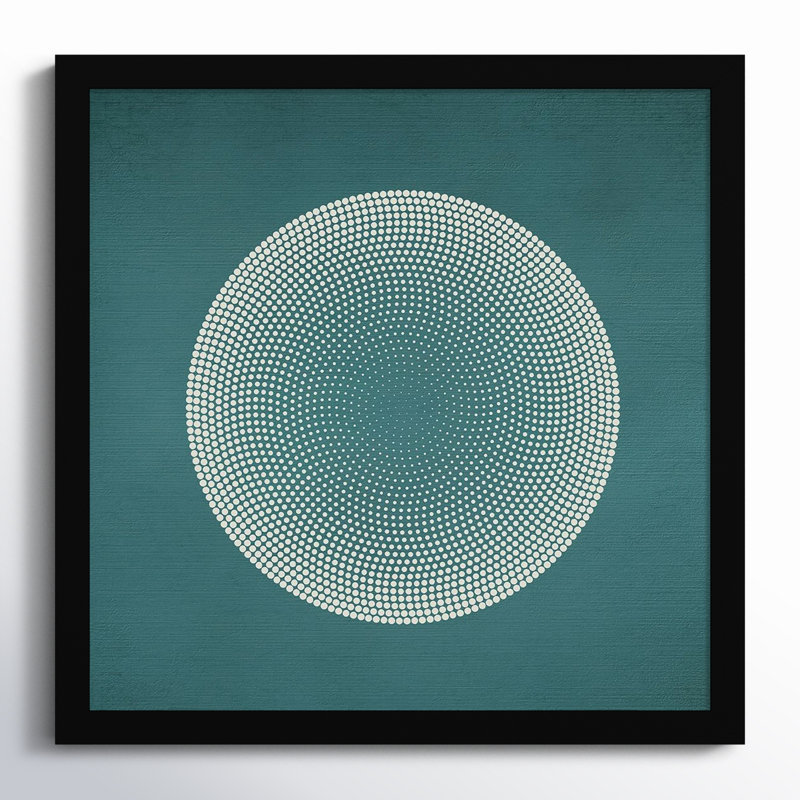 Circles by Incado, 17" H x 17" W x 1" D, Black