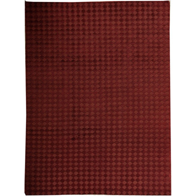 Hand-Knotted High-Quality Red Area Rug