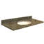 Dessus de salle de bain simple 25 po meuble-lavabo-19334303-19334316-19334302