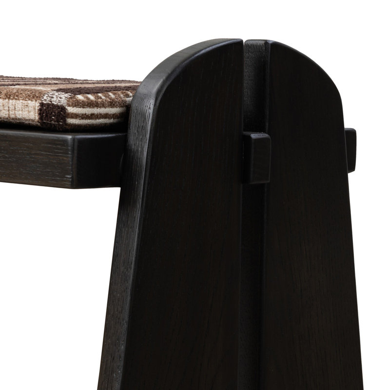 Landrea Upholstered Accent Stool, Sandhill Cocoa