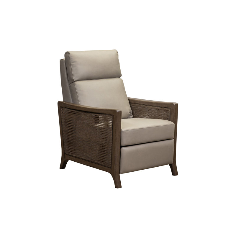 Fauteuil inclinable Breonica en terre Bohlin, Beige, Bois brun