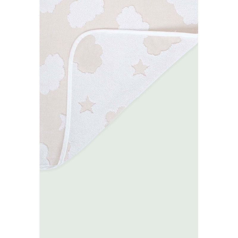 Serviette de bain Maliha, Beige