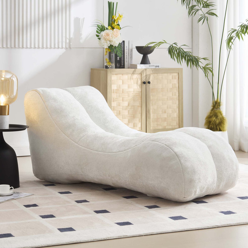 Creative Bean Bag Sofa Chair, White