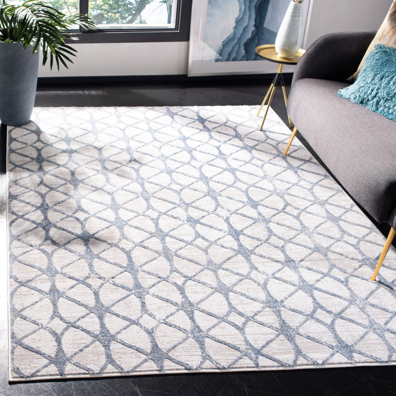 Mukul Geometric Area Rug, Rectangle 236 x 305cm