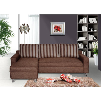 Tesch Upholstered L-Shaped Sectional