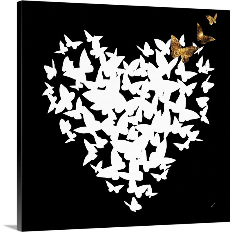 « cardiaque aflutter i », impression sur toile, Toile tendue, H 20 po x l 20 po x p 1,25 po