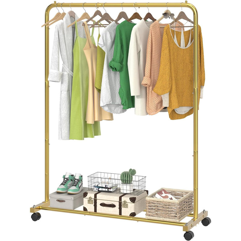 Porte-vêtements, Jaune doré