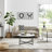 Abhaki Frame Faux Marble Top Coffee Table-154550898