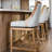 Maven Lane Vienna Swivel Stool with Fabric Upholstery-1692486520-1692486527