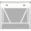Bureau en bois massif avec rehausse Brileigh-18643210