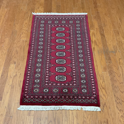 Tapis en laine Bokhara fabriqué à la main