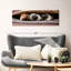 «Dog Hiding Dogs», reproduction sur toile-92519275