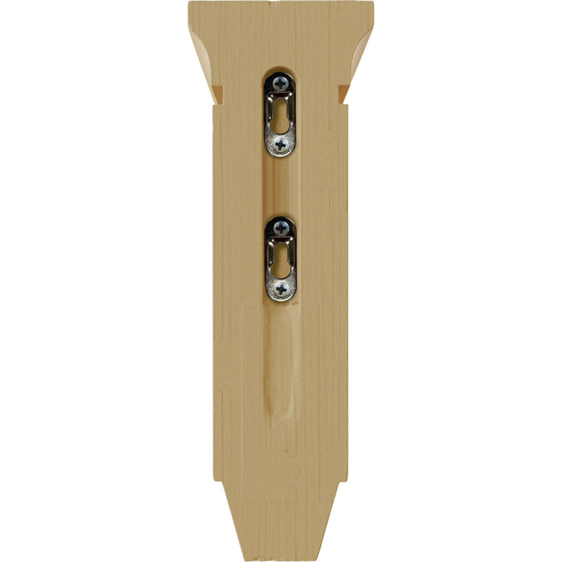 Alder Wood 8" Hand-Carved Corbel Bracket