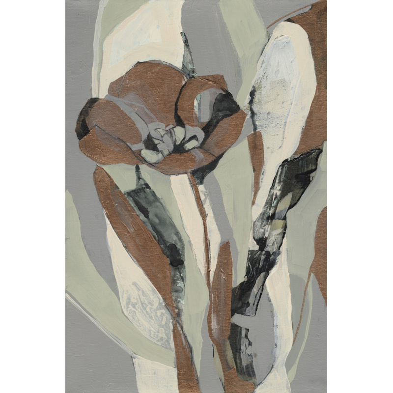 Tulip Puzzle II by Jennifer Goldberger - Canvas Painting Print, Wrapped Canvas, 122cm H x 81cm W