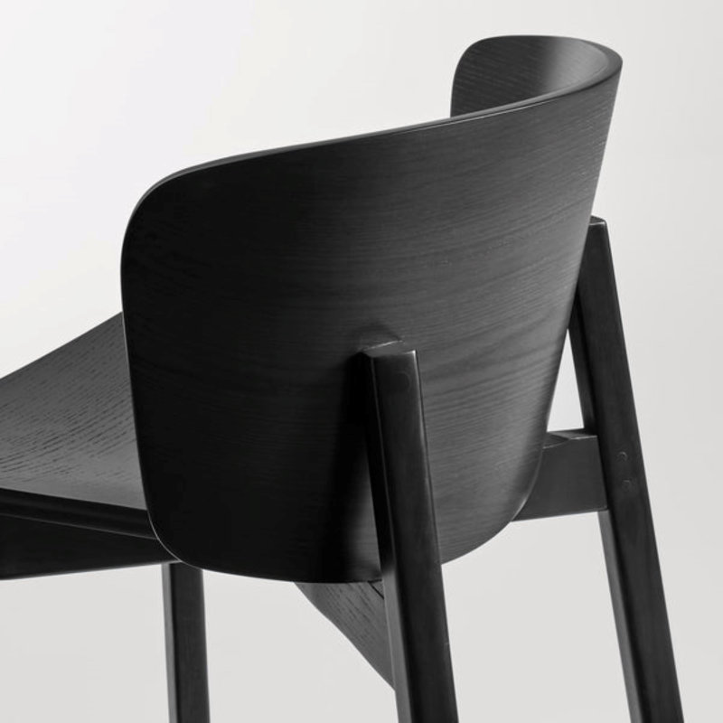 Buddy Stool, Bar Stool (32" Seat height), Black