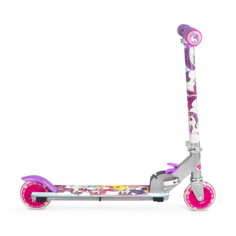 Scooter clignotant: licorne