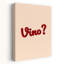 Impression d'art typographique Vino-129897647