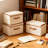 4Pack Storage Bins Boxes with Lids Decorative Storage Boxes Collapsible Fabric Storage Basket Containers Lidded Storage Cube for Bedroom Organizing Closet Home Office-1227386547