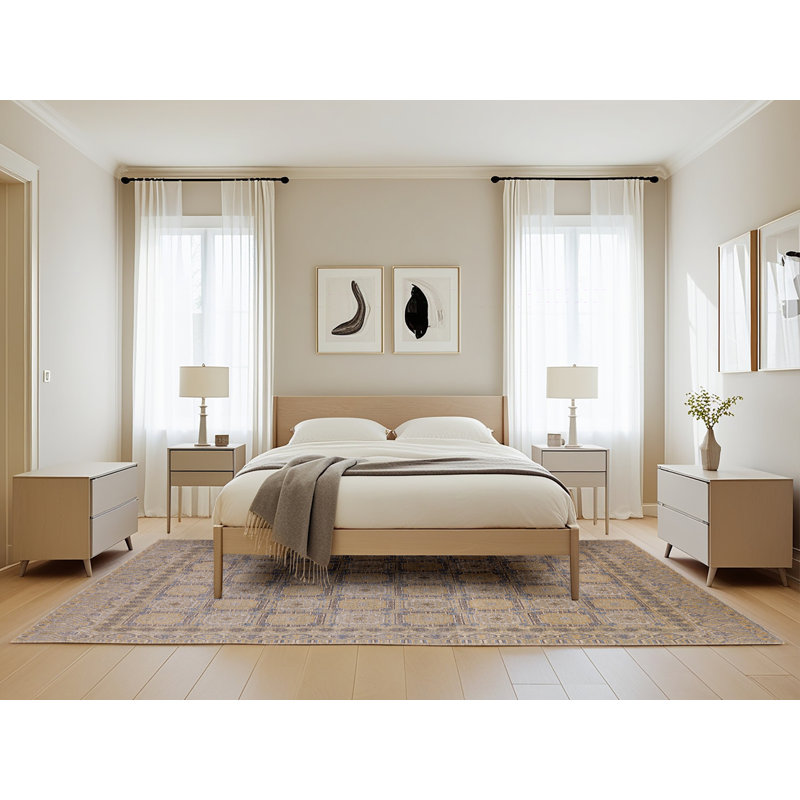 Ardzan Geometric Indoor Rug, Rectangle 5' x 8'