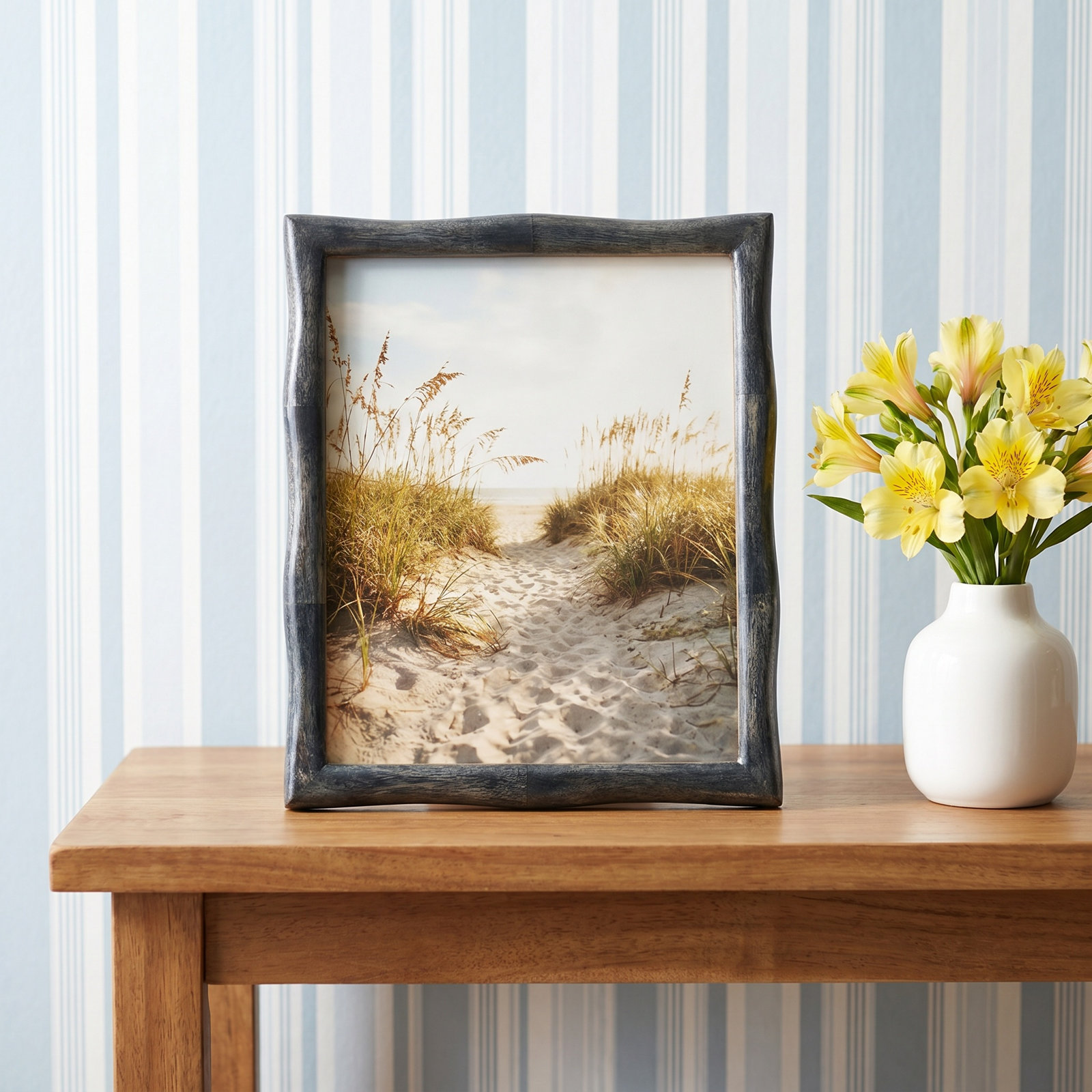 Gray Bone Picture Frame, 8" x 10"