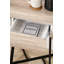Angeliah 50cm W Metal Bedside Table-111122263