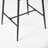 Chelsei Upholstered PU Leather Bar Stool for Kitchen Bistro Pub Armless Modern Bar Chair with Metal Base-1590581105-1590627552