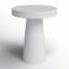 Table de patio ronde en béton 18 po Prevelly-1713948132
